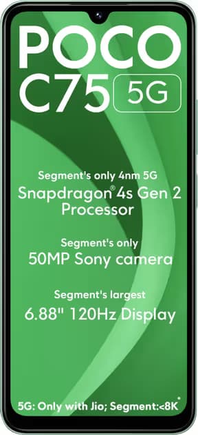 Sell old POCO C75 5G