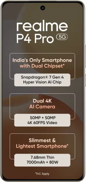 Sell old Realme P4 Pro 5G