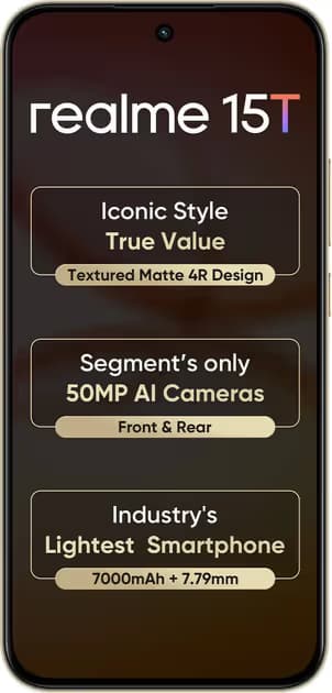Sell old Realme 15T 5G