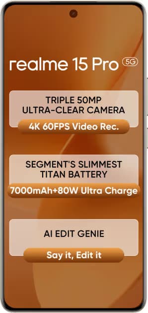 Sell old Realme 15 Pro 5G